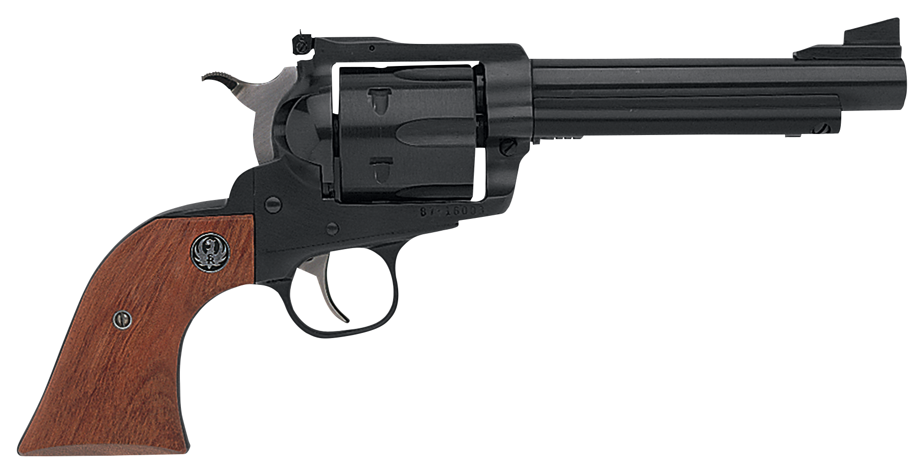 Ruger Super Blackhawk Single-Action Revolver with Fluted Cylinder ...